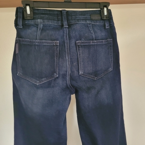 Paige Blake High-Rise Straight Leg Stunner Luxe Coating jeans Size 26 - Picture 12 of 16